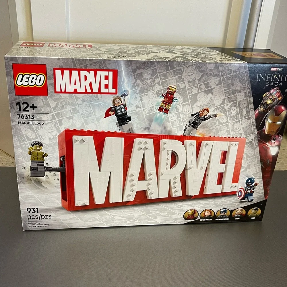 LEGO Marvel Logo MiniFigures The Infinity Saga 931Pcs 76313 12+ NIB - Picture 2 of 11